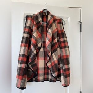 Plaid Vest Size Medium